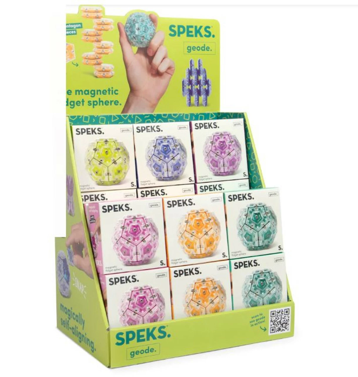 Speks Geode Magnetic Fidget Sphere 9 Speks Geode Magnetic Fidget Sphere - Image 9
