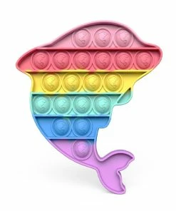 Bubble Pop It Dolphin Pastel