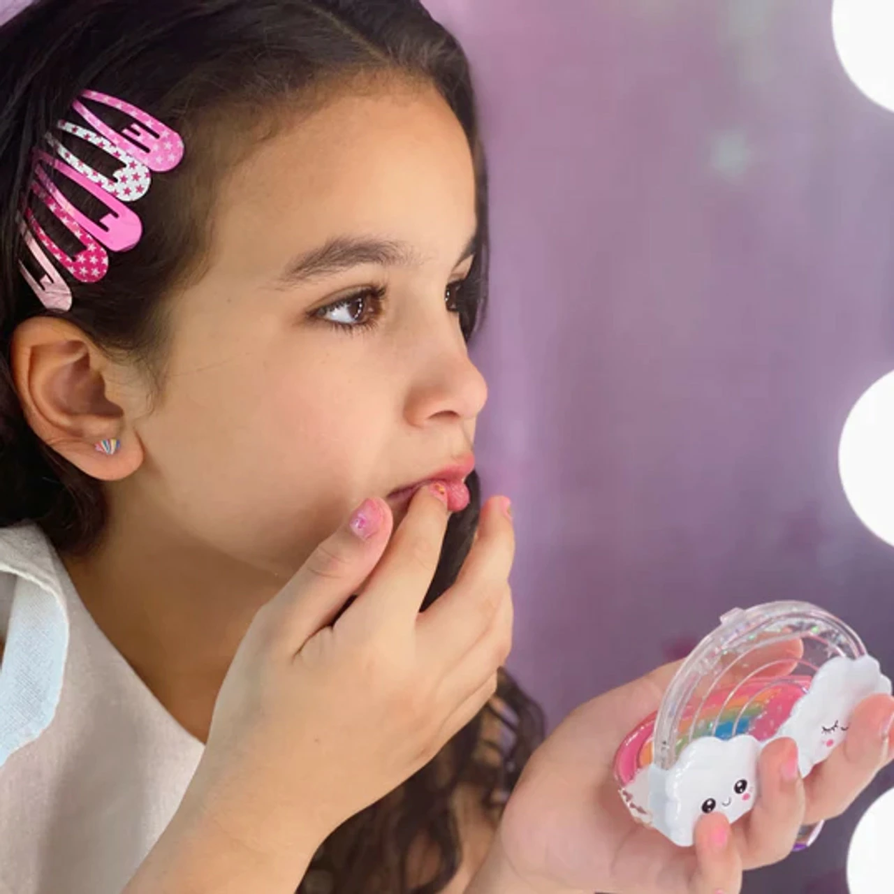 Barbie Rainbow Fantasy Lipgloss Compact 3 Barbie Rainbow Fantasy Lipgloss Compact - Image 3