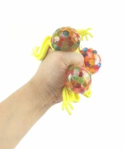 Squeeze Frog Orbs Mesh Ball 12cm