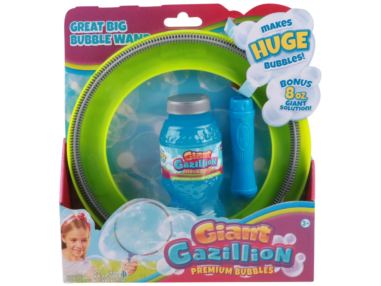 GAZILLION Giant - Big Bubble Wand 1 GAZILLION Giant - Big Bubble Wand