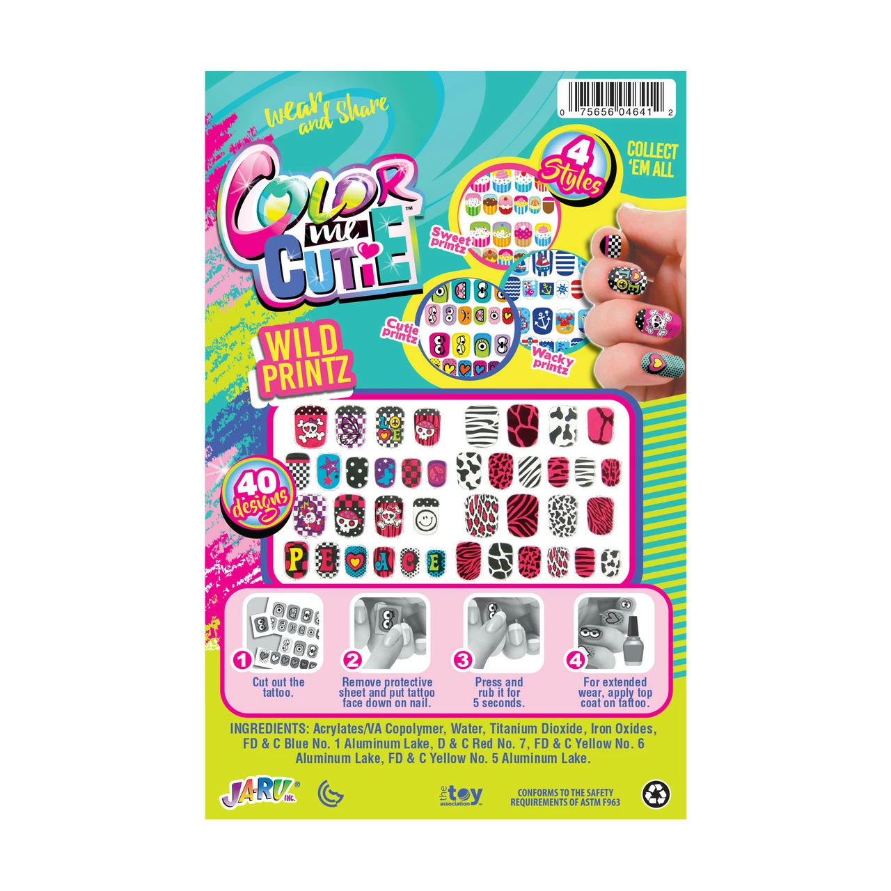 Girlz Dazzle Nail Tattoo 6 Girlz Dazzle Nail Tattoo - Image 6