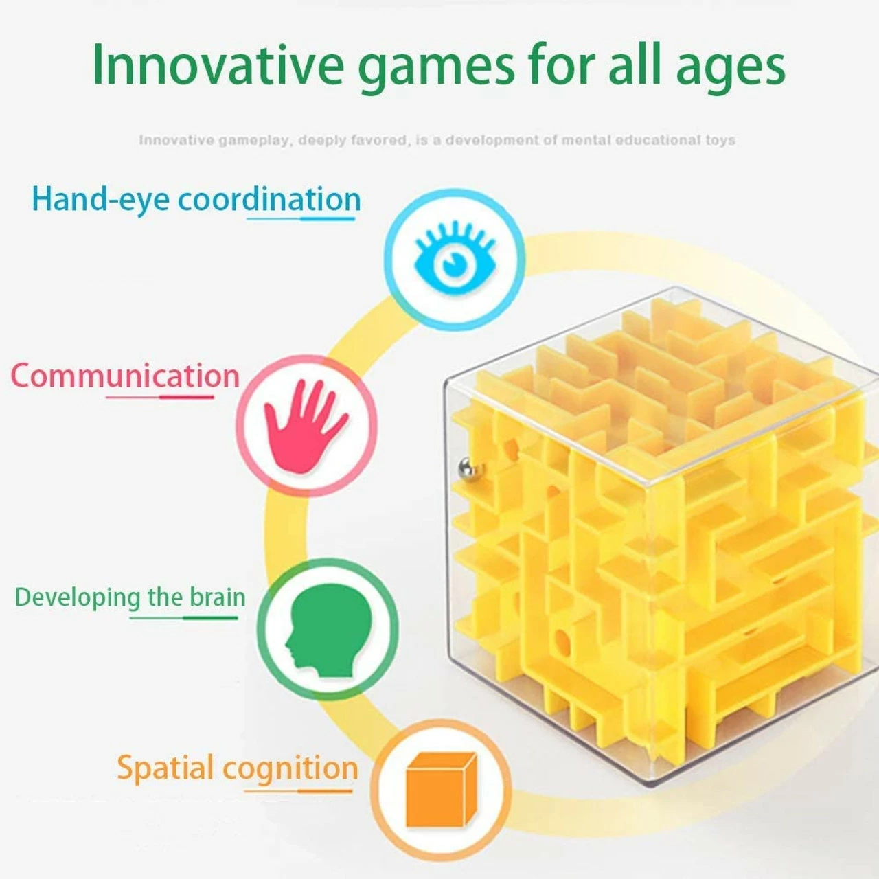 3D Maze Puzzle Cub 6 3D Maze Puzzle Cub - Image 6