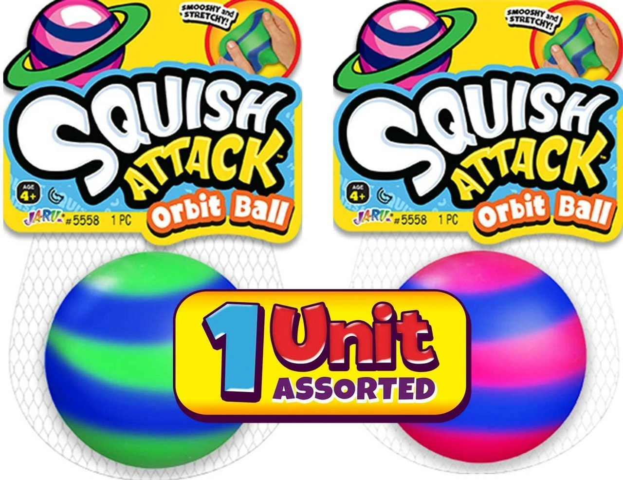 JA-RU Stretchy Balls Stress Relief Sand Filled Ball 1 JA-RU Stretchy Balls Stress Relief Sand Filled Ball