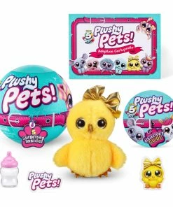 5 Surprise Plushy Pets Series 1 -ZURU Toys 77167 5 SURPRISE PLUSHY PETS SERIES 1 Standard chica 04 37321.1639092351