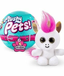 5 Surprise Plushy Pets Series 1 -ZURU Toys 77167 5 SURPRISE PLUSHY PETS SERIES 1 Standard joy 04 61116.1639092351