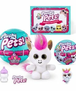 5 Surprise Plushy Pets Series 1 -ZURU Toys 77167 5 SURPRISE PLUSHY PETS SERIES 1 Standard joy 05 10100.1639092351