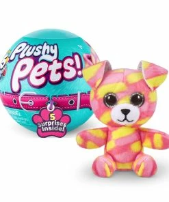 5 Surprise Plushy Pets Series 1 -ZURU Toys 77167 5 SURPRISE PLUSHY PETS SERIES 1 Standard paw puppa 04 50167.1639092351