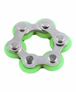 Bike Chain Tangle 16 Bike Chain Tangle -ZURU Toys FidgetChainRoller Green 30199.1620792048