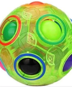 Rainbow Puzzle Glow In Dark Fidget Ball