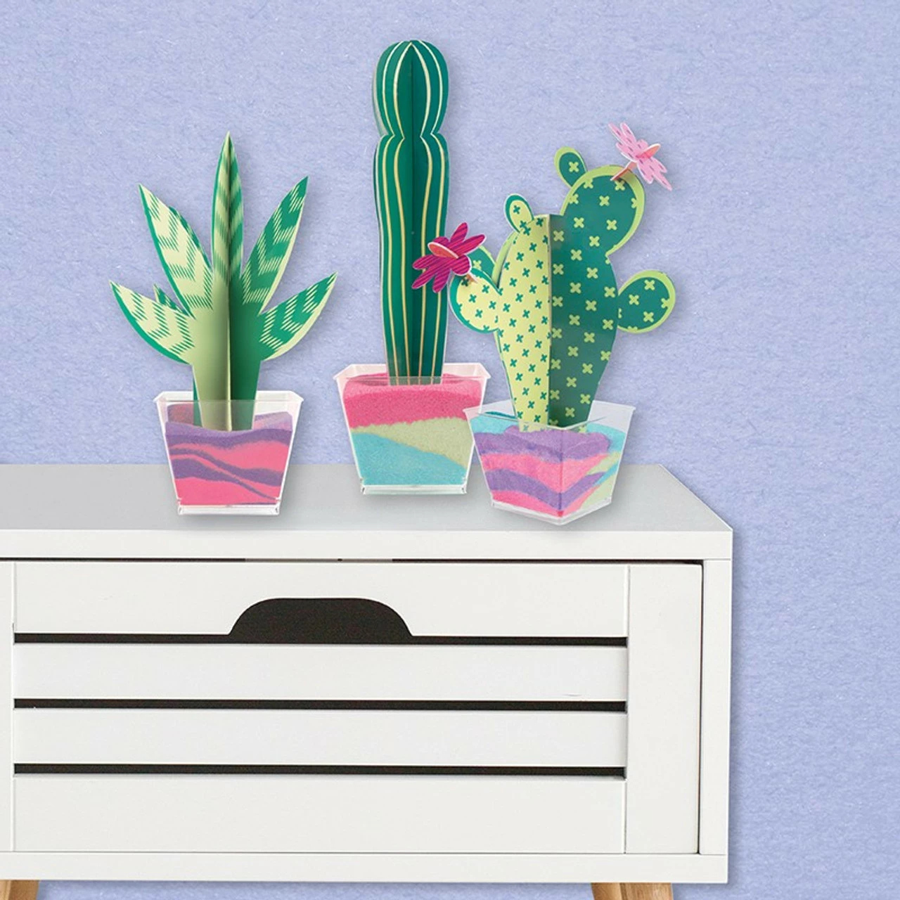 Fashion Angels: The Simple Things Zen Garden Sand Art And Paper Cactus Kit 4 Fashion Angels: The Simple Things Zen Garden Sand Art And Paper Cactus Kit - Image 4