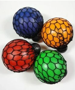 2 X Squishy Mesh Ball