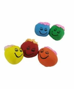 Squeeze Mouldable Happy Face 6cm Ball